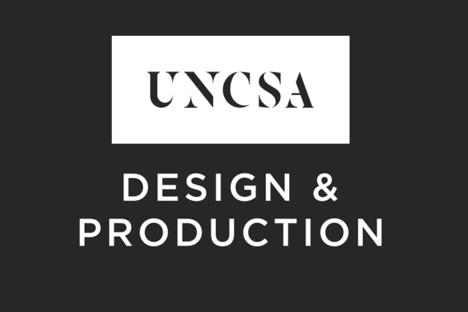 UNCSA design and production logo