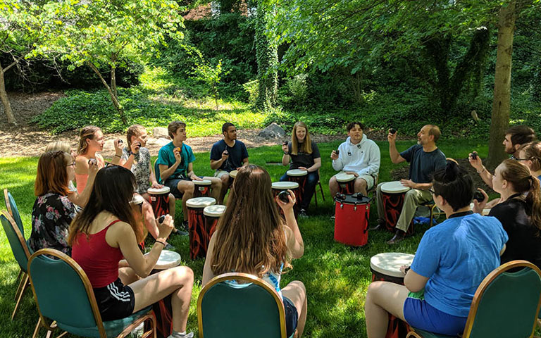 HealthRHYTHMS Drum Circle - UNCSA