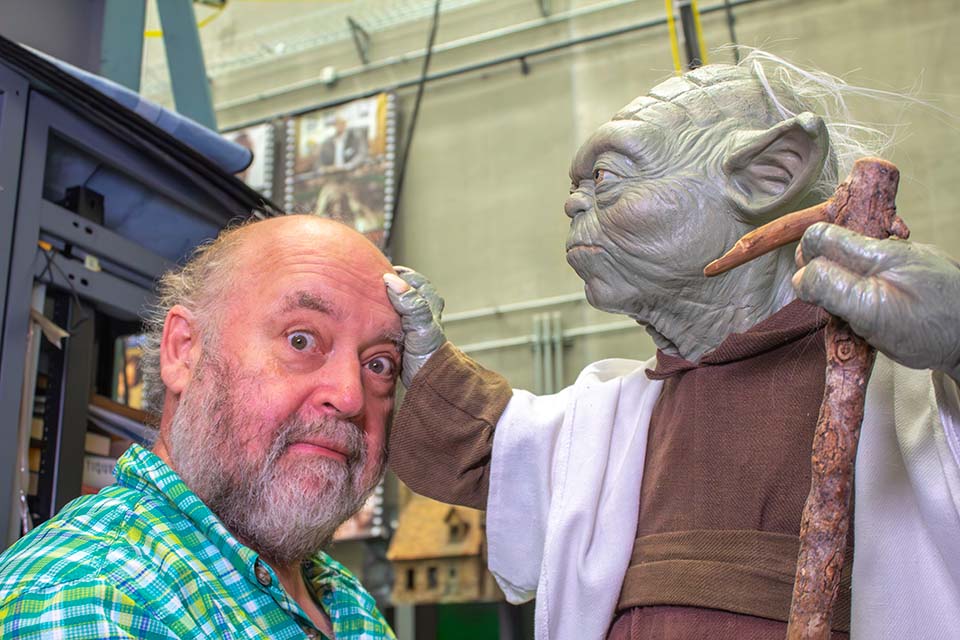 Bob Keen and Yoda from Star Wars