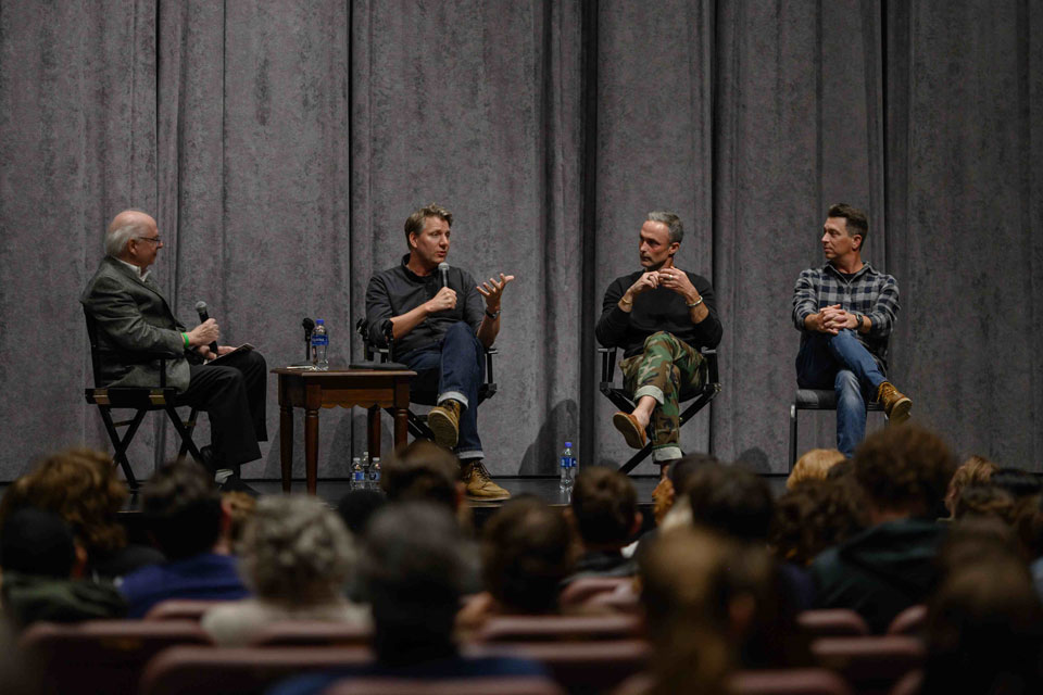 Screening of "The Bikeriders" and alumni Q&A with Director and Writer Jeff Nichols with cinematographers Adam Stone and Niel Moore moderated by founding Dean Emeritus Sam Grogg / Photo: Jen Scheib