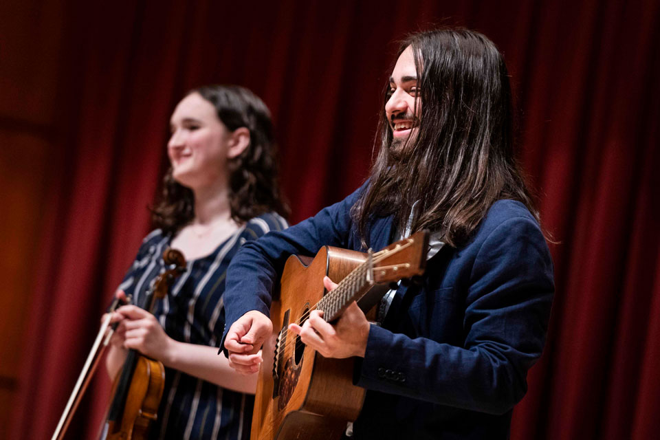 UNCSA Guitar Studios in Recital, 2023 / Photo: Wayne Reich 