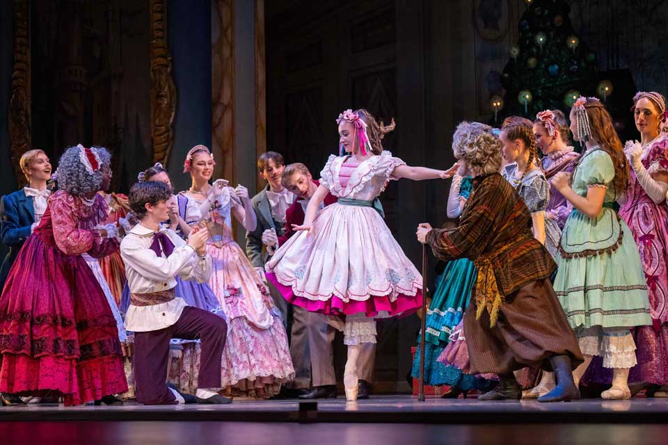 UNCSA's production of The Nutcracker at Tanger Center for Performing Arts / Photo: Luke Jamroz