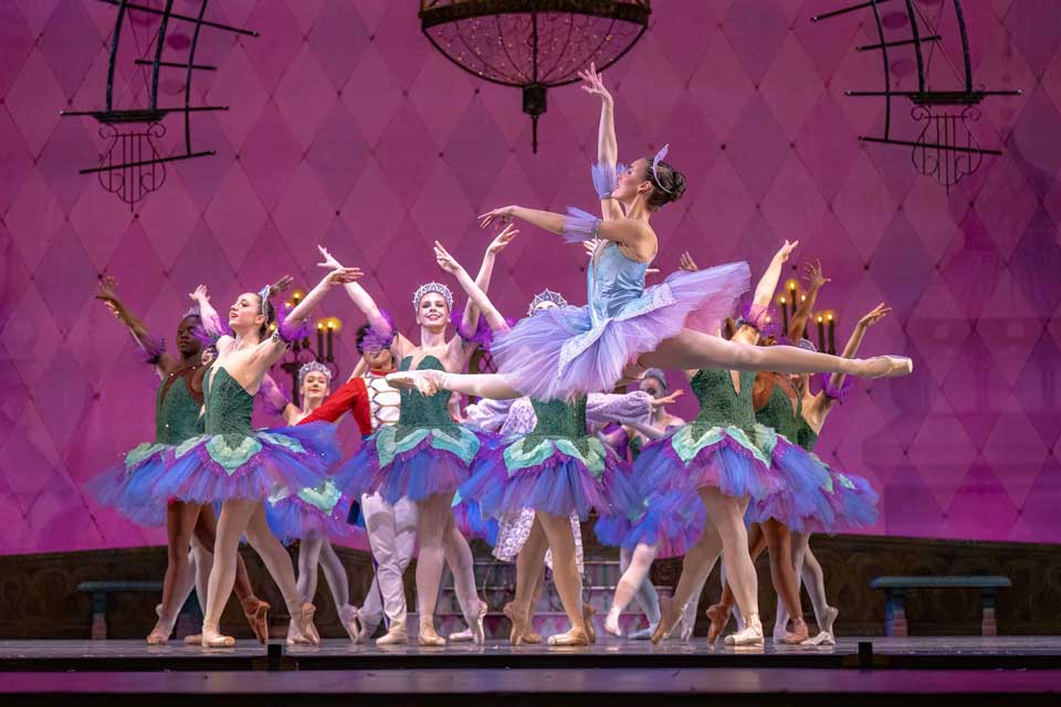 UNCSA's production of The Nutcracker at Tanger Center for Performing Arts / Photo: Luke Jamroz